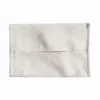 New sublimation cotton Linen paper towel bag sublimation tissue box hot transfer printing blank consumable