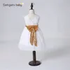 Kids Designer Kläder Tjejer Bär En Skickad Hot Style Spot Princess Dress Dress Baby Baby Baby Princess Dress