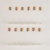 16*50*6mm 5 ml Mini bouteilles en verre transparent avec liège petits flacons pots conteneurs mignon bouteille 100 pcs/lot