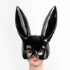 Yeni tasarım tavşan maskesi Cadılar Bayramı kostüm partisi Malzemeleri tavşan kulak maskesi Gece Kulübü Noel maskesi ücretsiz kargo