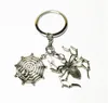 2020 Mode Smycken Mini Keychain, Spider Keychain, Spider Web, Keychain Silver Dres s Elegant DIY Handgjord gåva A322