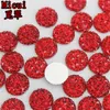 12 mm 200pcs kryształowa żywica okrągła płaska żywica kryminowa krysztony kamienne koraliki scrapbooking do rzemiosła Akcesoria biżuterii ZZ22233039