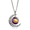 Factory direct sales star moon time jewel necklace series DAN185 mix order Pendant Necklaces