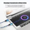 Kabel do ładowania Micro USB 3FT 6FT 10FT długi nylonowy pleciony kabel USB typu C synchronizacja danych przewód ładowarki do Samsung Huawei Android telefon komórkowy Smartphone