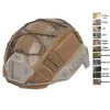 Muti Colors Camouflage Copertura per casco veloce Attrezzatura sportiva per esterni Airsoft Paintball Attrezzatura da tiro Accessorio per casco tattico NO01-162