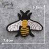 Nähen Kleidung Patch Hohe Qualität Eisen Auf Stickerei Zubehör Patches Fix Applique Motive Nähen Auf Kleidung Aufkleber Crown Bee Ne262w