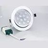 4Pack 9W / 12W LED Downlight Rotatable Inbouw Plafondlamp Warme / Cool Wit Spotlight Lamp Driver 110V voor binnenverlichting LED-lamp