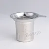 Rostfritt stål Mesh Te Infuser Verktyg Återanvändbara kaffesilar för hushållsbruk Metallkryddor Lös filtersil Örtkryddfilter DBC BH2721