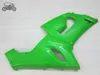 Gratis Custom Fairing Kit för Kawasaki Ninja 2005 2006 ZX6R 636 05 06 ZX-6R ZX636 ZX 6R Green Chinese Fairings Set