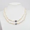 ASHIQI Real Freshwater Pearl Jewelry set for Women with Pure 925 Sterling Silver Beads Handmade Necklace Bracelet Bridal Gift