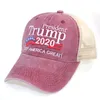 ترامب تبقي أمريكا القبعات العظيمة الأزياء تعديل التطريز إلكتروني pesident دونالد ترامب 2020 الرجال شبكة البيسبول قبعات النساء الترفيه snapback