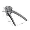 NUT Cracker Metal Walnut Almond Pecan Sheller Twiers Hard Core Opener med mjuka gummi grepp