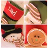 Christmas Stocking Gift Bag Noel Reindeer Santa Claus Snowman Socks natal Xmas Tree Candy Ornament Gifts Decorations new year