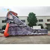 Park Playhouse Scary Exciting Snake Inflatable Water Slide Multiplayer Games Bouncer