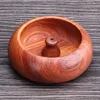 SuperDeal Burma's Pear Rosewood Incenso Burner för rökelsepinnar Censer med träställ Porta Desk Encens Holder Dekoration