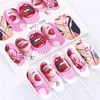 Heiße Nagelaufkleber Sexy Lippen Cool Girl Wasseraufkleber Wraps Cartoon Sliders DIY Nail Art Dekoration Maniküre Make-up