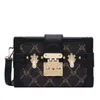 Groothandel clutch Box Handtassen voor dames Avondtassen Uitstekende kwaliteit lederen portemonnee Fashion Box Brick Messenger lady schoudertas