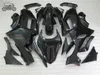 Piezas de carenamiento de motocicletas para Kawasaki Ninja 2007 2008 ZX6R ZX-6R 636 07-08 6R 07 08 Negro conjunto completo de carenados