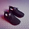 mulheres plataforma atacado tênis triplos roxo preto de malha vermelha respirável confortável do desenhador desporto treinadores sneakers tamanho 35-40