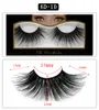 25mm 6D Mink False Eyelashes Soft Natural Thick Cross Handmade False Eyelashes Make Up Tools RRA866