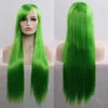 Cartoon Wig Cosplay Straight Natural Long 80cmsynthetic Wigs для женщины безрассудны косплей моды.