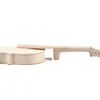 NAOMI 12 DIY Violin Natural Solid Wood Acoustic Violin Fiddle Kit Spruce Top Maple Back Neck Fingerboard Aluminum Alloy New4502484