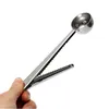 10ml Coffee Meauring Tool Stainless Steel Scoop Measure Spoon Bake Spoon with Clip