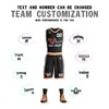 2019 faculdade poliéster 100% feitos com seu próprio projeto mais conjuntos de basquete Camisa de basquete projeto personalizados