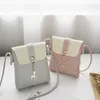 Bolsas de ombro de grife feminina bolsa de moda casual para compras de telefone para meninas pequenas bolsas de couro pu de boa qualidade