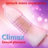 Masturbateur Masculin Tasse Pussy Pocket Sex Toys pour Hommes Vide Vagin Mamelon Sucer Tasse Érotique TPE Silicone Doux Produits De Sexe Pour Adultes Y200417