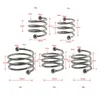Сталь сталь металла сталь сталь прочные эректирующие кольца пенис замок рукав рукав петух кольцо шарикового растяжки мужчина задержка эякуляции презерватив