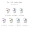 Équipement portatif de beauté de Massage du visage Pon Led thérapie par la lumière couleur 3 MHz ultrasons visage SPA rajeunissement de la peau blanchir la peau 1021629