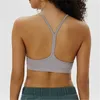 Y Back Sports BH For Women Gym High Impact Padded Fitness Running Workout BH HA Högkvalitativ tryck Yoga Top9444398