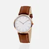 New Fashion Leather Strip Watches 36 mm Femmes Watches 40 mm Hommes Montre le quartz Relogio Feminino Montre Femme Montre à bracelet Gift 5pcs