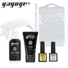 Yayoge Nail Kit Quick Extension Gel Polish UV LED Builder For Manicure Fast From Russia Nails Art9614351