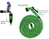 100ft Watering Equipments Uitbreidbare flexibele tuin Magic Waterslang met spuitmondstuk Kop Blue Green Pipe Waterin Spray Gun voor auto 30 PCS