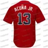 13 Ronald Acu￱a Jr. Freddie Freeman Ozzie Albies Adam Duvall Dansby Swanson Nick Markakis Ender Inciarte Josh Donaldson 야구 유니폼