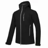 novo Jaqueta masculina HELLY de inverno com capuz Softshell à prova de vento e à prova d'água Casaco macio Shell Jaqueta HANSEN Jaquetas Casacos 01