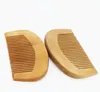 Natural Wide Tooth Peach Wood No-static Massage Hair Mahogany Wooden Comb wood Hair massage Can engrave logo