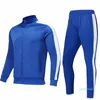 Groothandel-Running Sportswear 2019 Nieuwe Mannen Kinderen Voetbal Joggen Sportkleding Trainingspak Lege Soccer Jerseys Set Workout Kleding Set