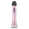 L-698 Professional 15W مكبرات صوت محمولة USB Wireless Bt Karaoke Microphone مع الميكروفونات الديناميكية