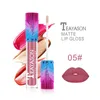 12pca /ロットTeayason Velvet Matte Lip Gloss 12色防水ロングラストセクシーな赤いヌードブラウンリップティントリップ光沢のない船