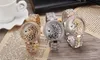 Bijoux de concepteur de luxe Femmes Diamond Leopard Watch Bracelet Gold Bracelet Montreux Luxur