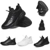 Модные кожаные кроссовки для мужчин и женщин Тройные черные белые кожаные спортивные кроссовки на платформе мужские кроссовки Самодельный бренд Сделано в Китае