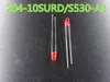 Electronic Components Diode 200pcs /lot Red LED Light Lamp 204-10SURD/S530-A3 in stock