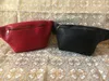 NUOVO Design Marsupio Nero Pelle di vacchetta Cuore Borse a vita Portafoglio Donna Borsa a tracolla a tracolla rossa in vita # G58158G291Q