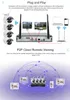 Outdoor P2P IP Security Wifi 4PCS 4CH CCTV Wireless 960P NVR DVR 1.3MP IR telecamera di video sorveglianza - US