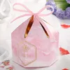 صندوق حلوى مع صناديق هدايا الشوكولاتة الشوكة التذكارية للضيوف مفضلات حفلات الزفاف والهدايا