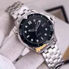 New Diver 300M Steel Case 210 30 42 20 03 001 Blue Bezel Blue Texture Dial Miyota 8800 Automatic Mens Watch SS Steel Watches Pure 283Y