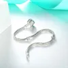 Braccialetti placcati argento per bambini con perline di fascino a catena serpente per regalo braccialetto braccialetto